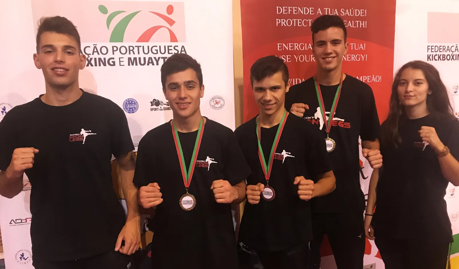 Iron Legs Academy arrecada três títulos de campeão nacional e terceiro lugar por equipas